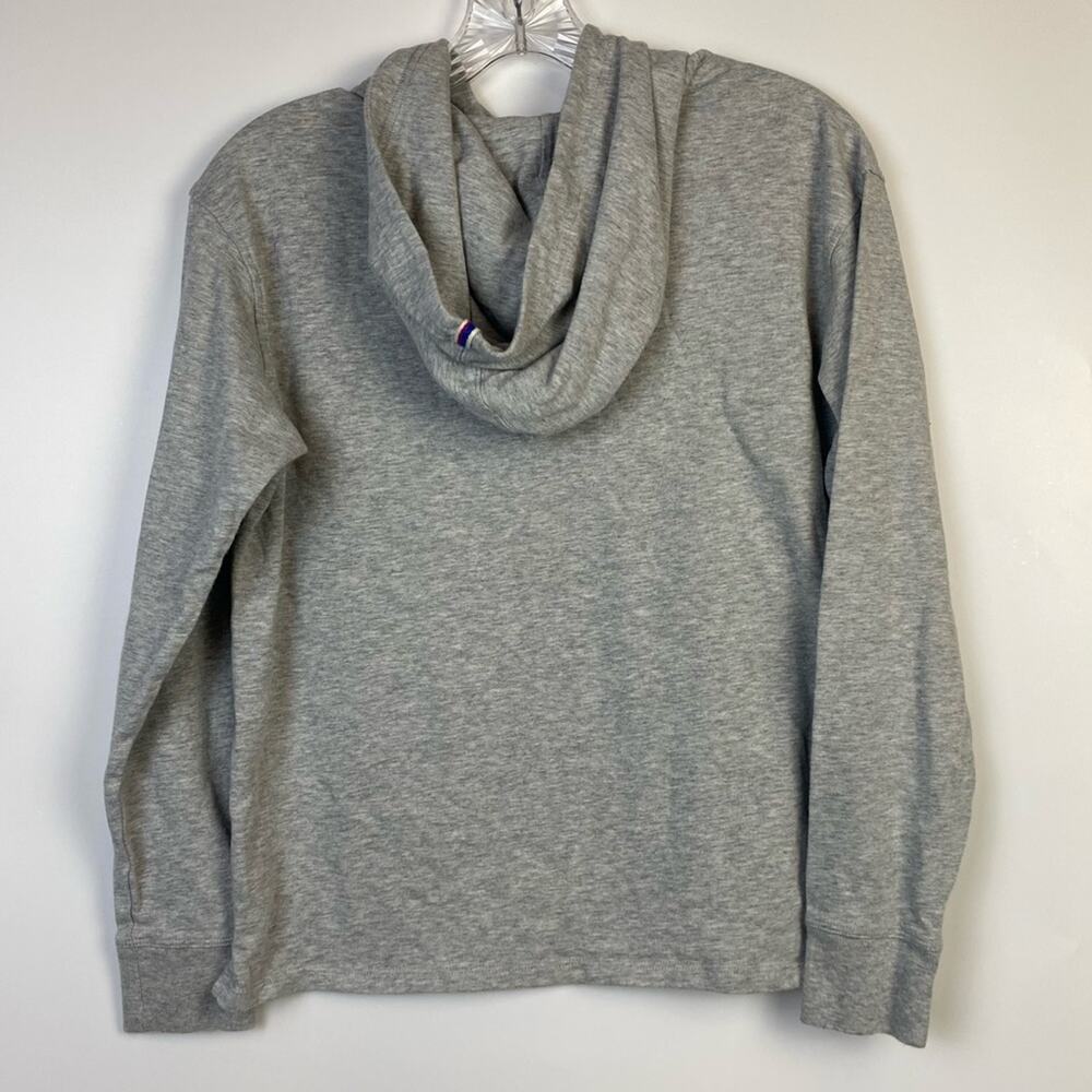 Champion Women’s Gray Pastel Rainbow Logo Hoodie Size XS - Picture 7 of 10